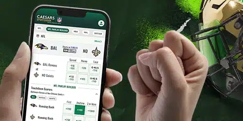 Caesars Sportsbook Sign Up mobile image