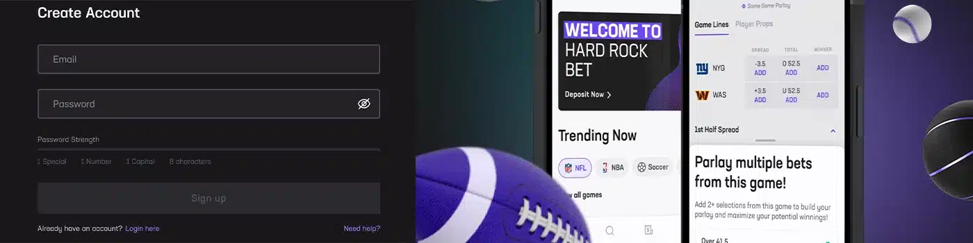 Hard Rock Bet Register Desktop Banner