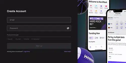 Hard Rock Bet Register Mobile Banner