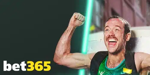 bet365 sports banner showing an athlete